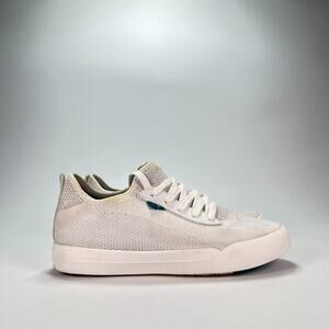 Vessi Weekend Marble White Lace Up Knit Sneakers Casual Shoes Women’s Size 7